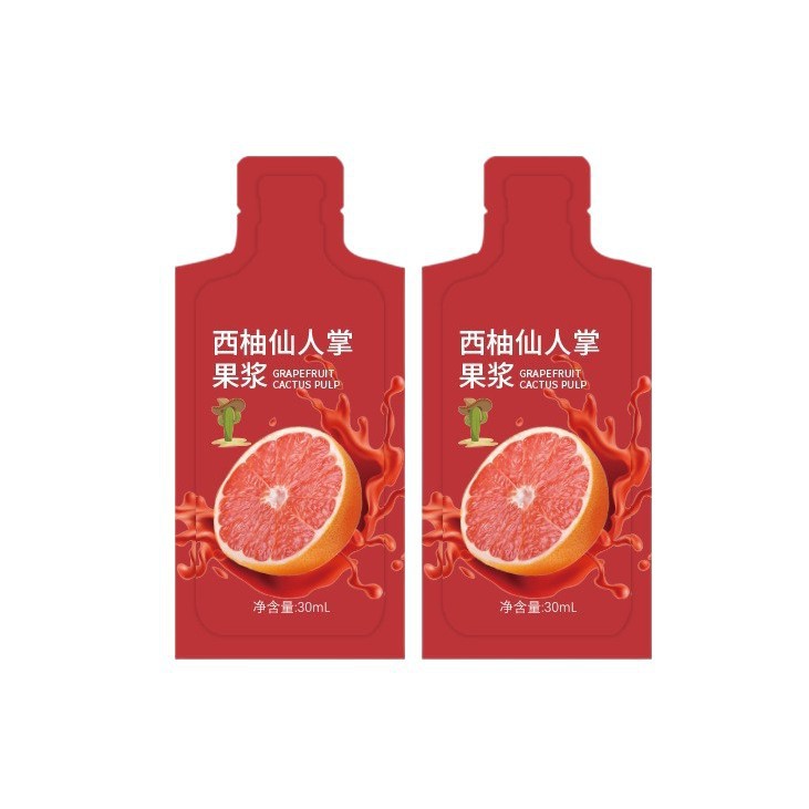 定制代加工西柚仙人掌果浆饮 酵素益生菌植物饮料工厂袋装OEM